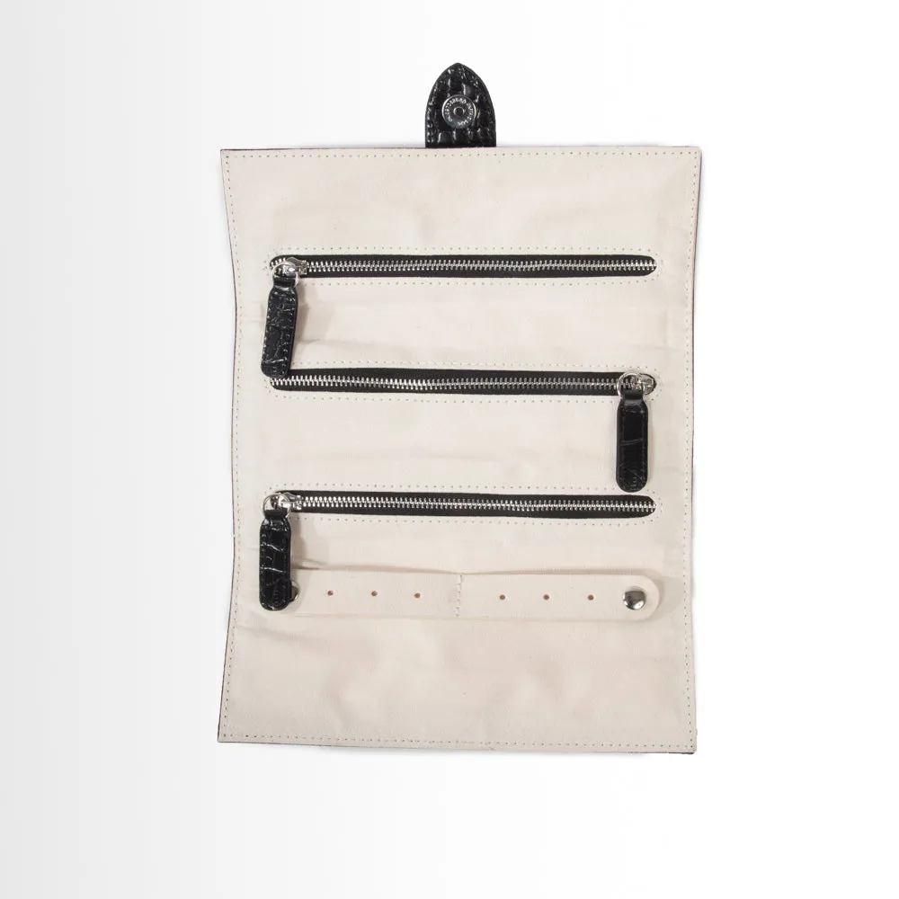 Sydney 3 Pocket Jewelry Roll