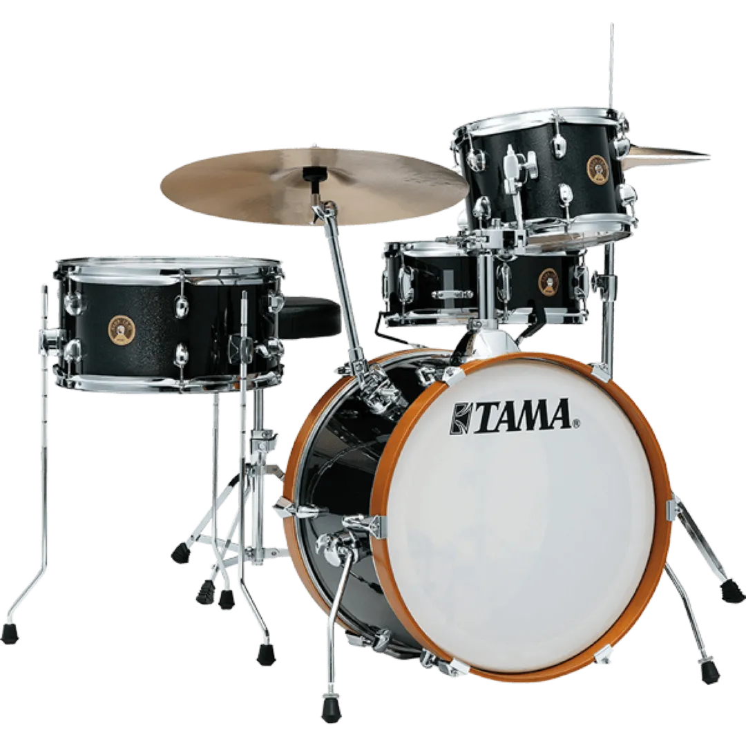 Tama LJK48H4 CCM Club Jame 4pce Compact Drum Kit with Hardware in Charcoal Mist