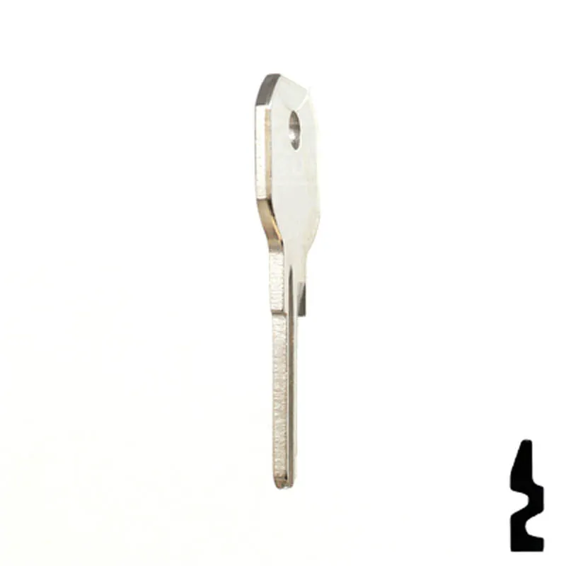 Uncut Key Blank | Hurd, Delta | 1536