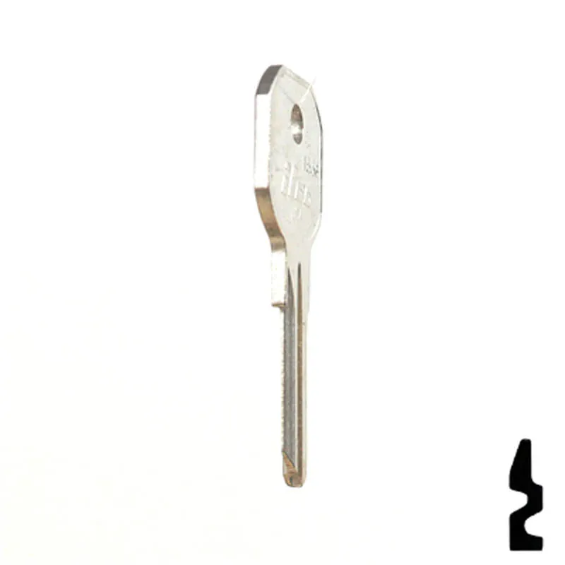 Uncut Key Blank | Hurd, Delta | 1536