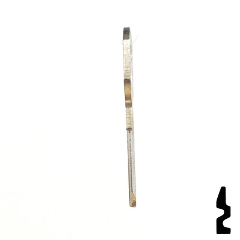 Uncut Key Blank | Hurd, Delta | 1536