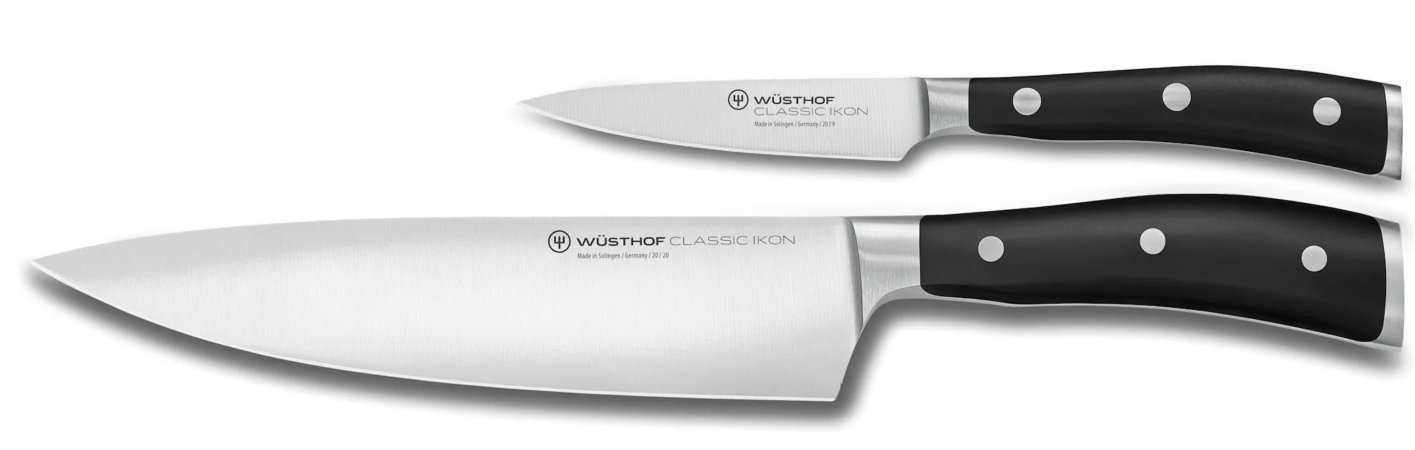 Wusthof Classic Ikon Santoku Knife Set 2 Pce