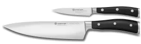 Wusthof Classic Ikon Santoku Knife Set 2 Pce