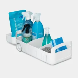 Youcopia RollOut Large Under Sink Caddy White