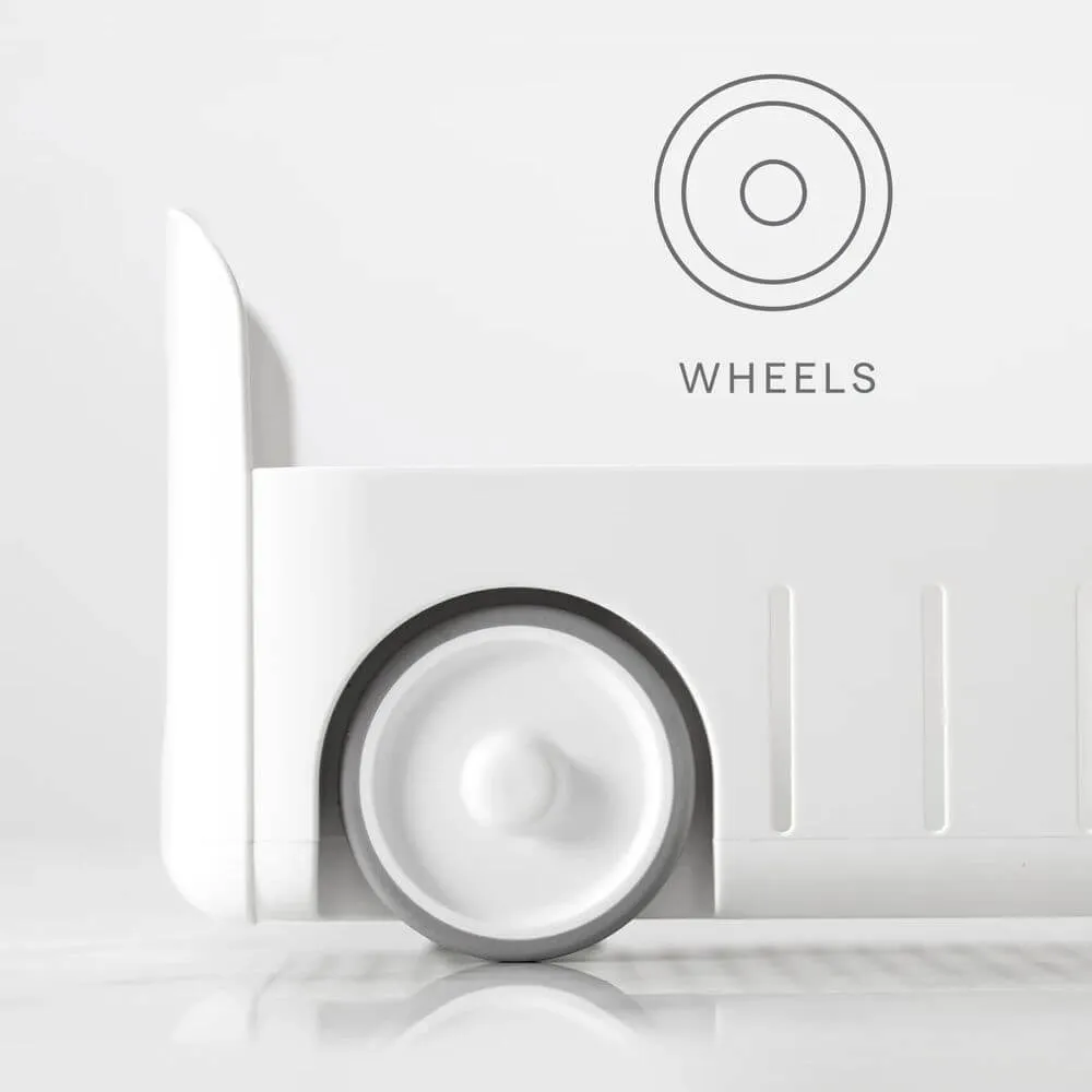 Youcopia RollOut Large Under Sink Caddy White
