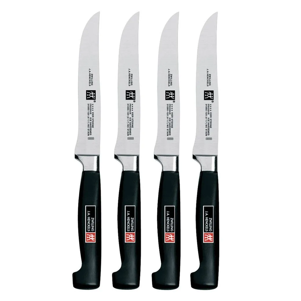 Zwilling J.A. Henckels Four Star 4-piece Steak Knife Set